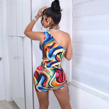 Load image into Gallery viewer, On Edge Mini Dress
